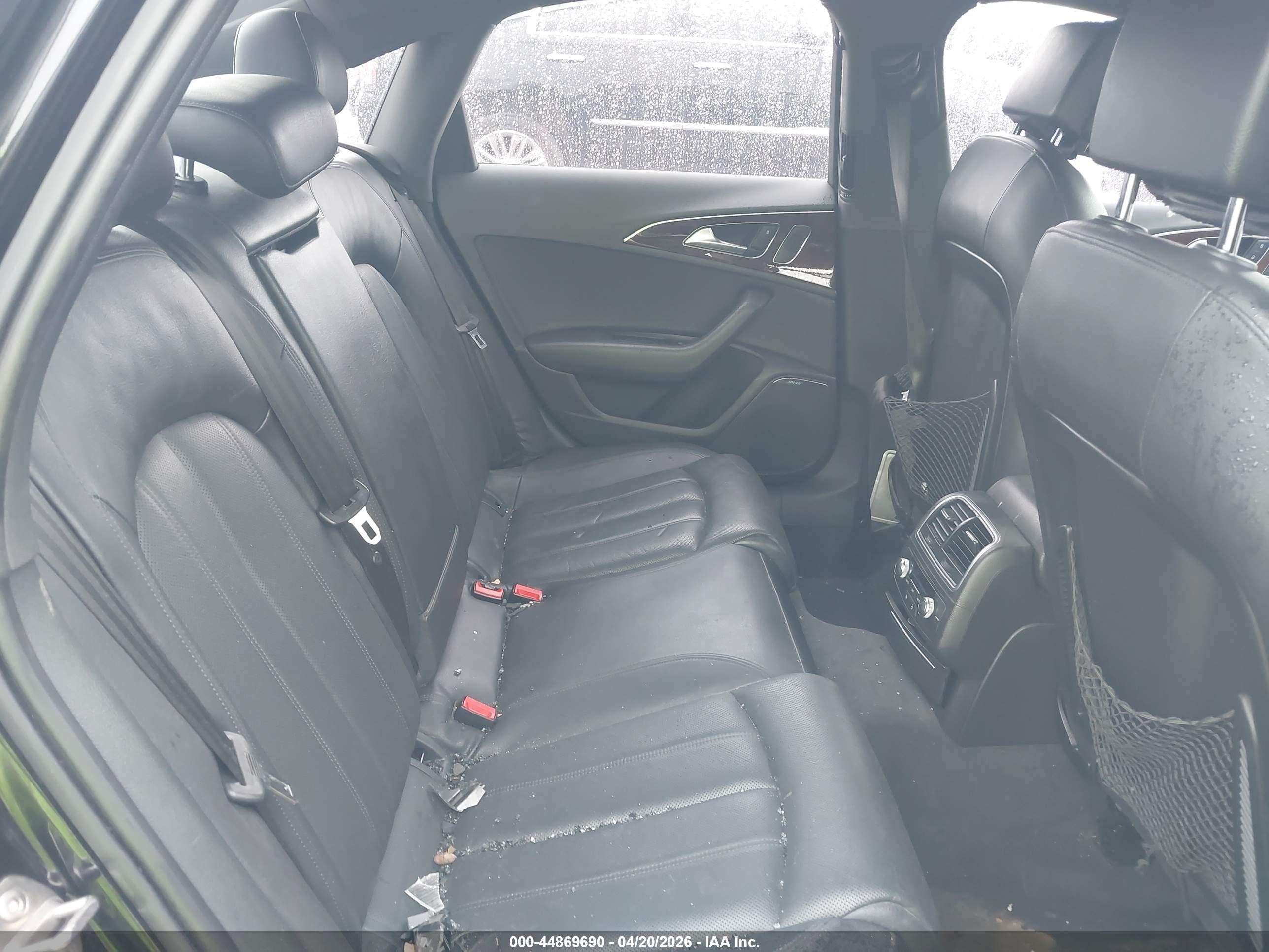 2014 Audi A6 3.0t Premium Plus Black vin: WAUHGAFC2EN151936
