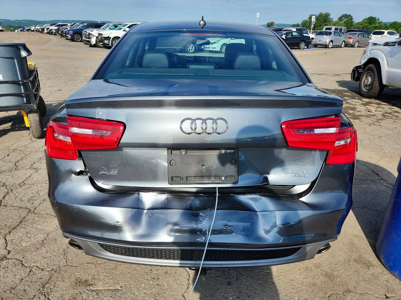 2015 Audi A6 Prestige Gray vin: WAUHGAFC2FN005280