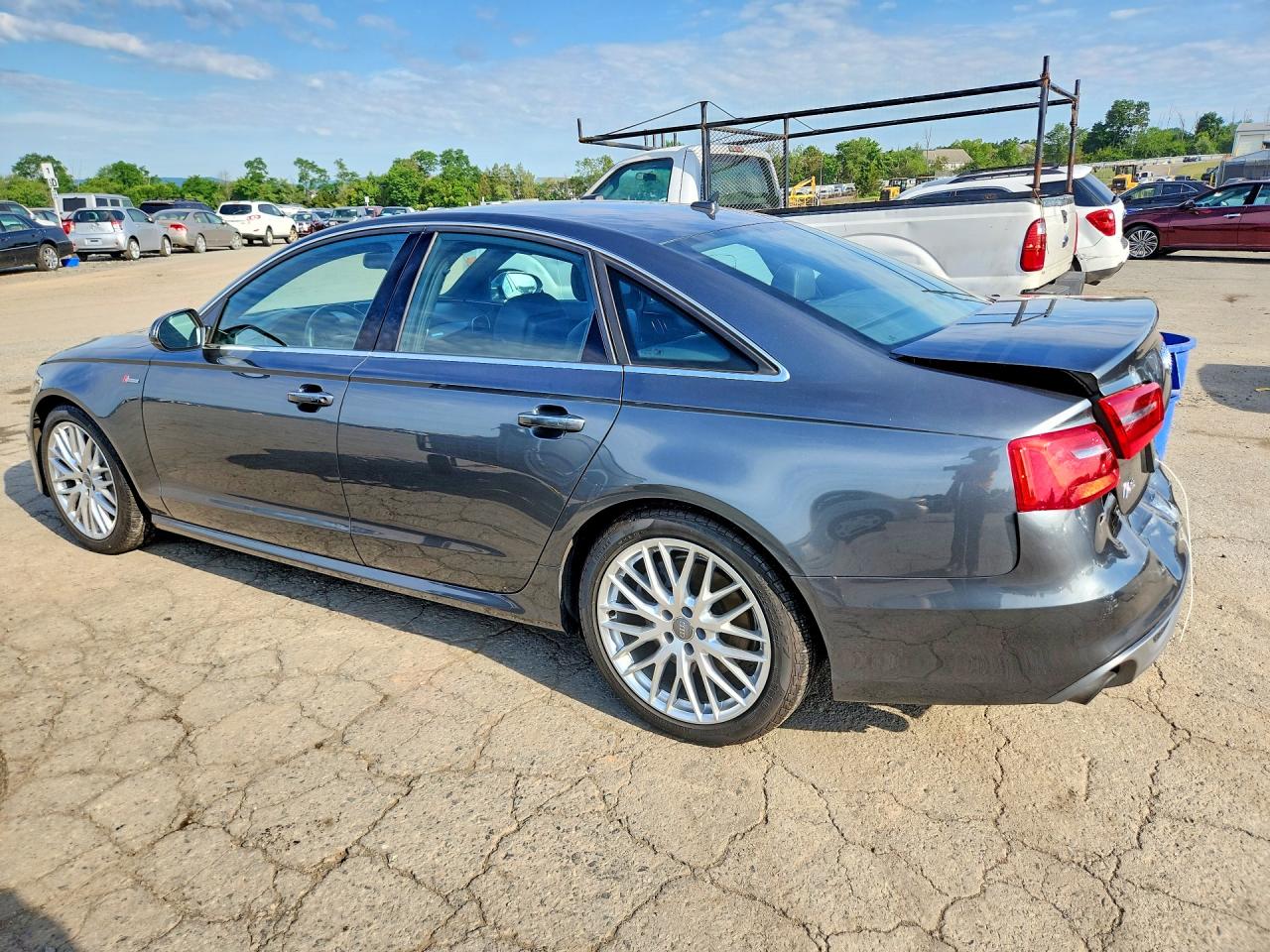 2015 Audi A6 Prestige Gray vin: WAUHGAFC2FN005280