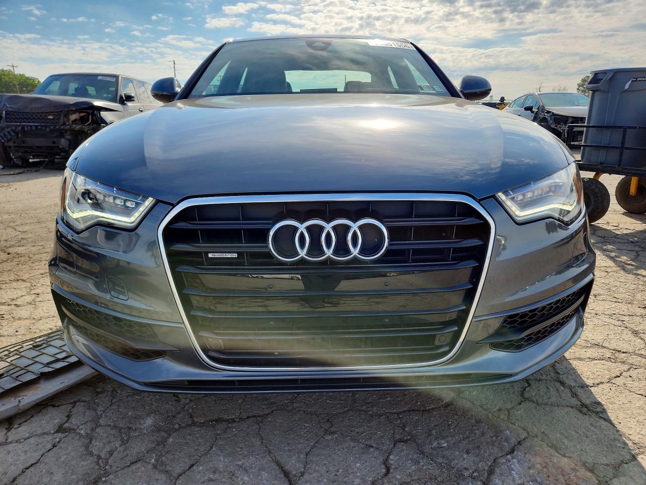 2015 Audi A6 Prestige Gray vin: WAUHGAFC2FN005280