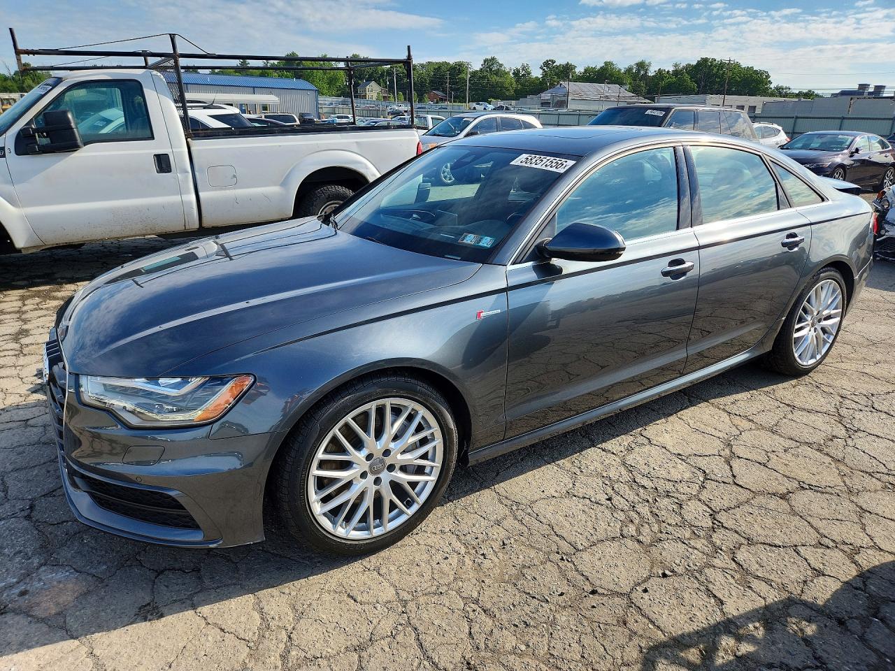 2015 Audi A6 Prestige Gray vin: WAUHGAFC2FN005280
