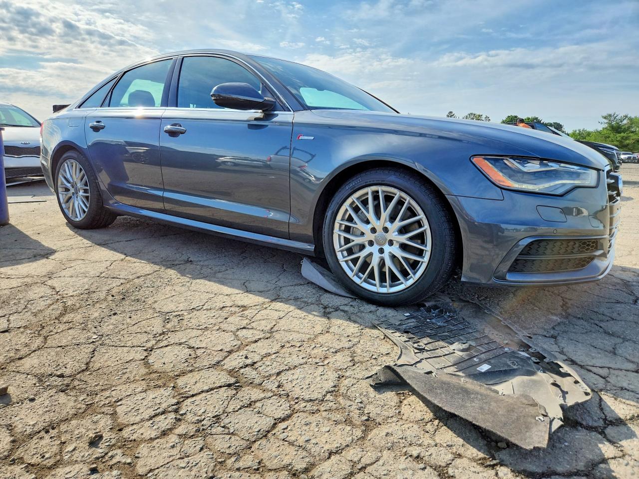 2015 Audi A6 Prestige Gray vin: WAUHGAFC2FN005280