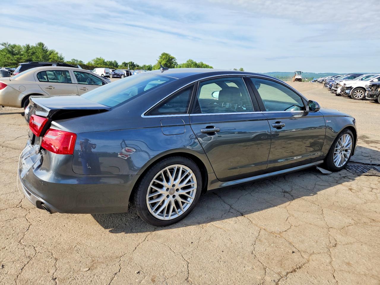 2015 Audi A6 Prestige Gray vin: WAUHGAFC2FN005280