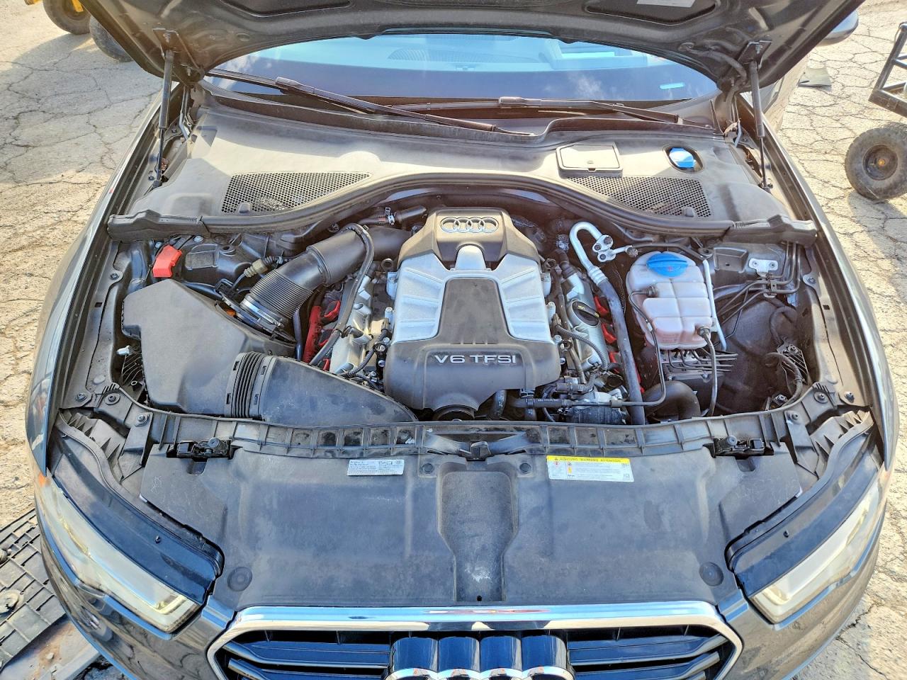 2015 Audi A6 Prestige Gray vin: WAUHGAFC2FN005280