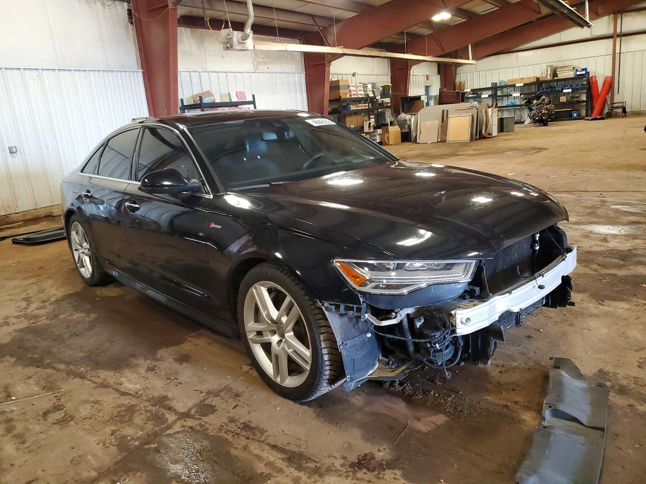2016 Audi A6 Prestige Черный vin: WAUHGAFC2GN016524