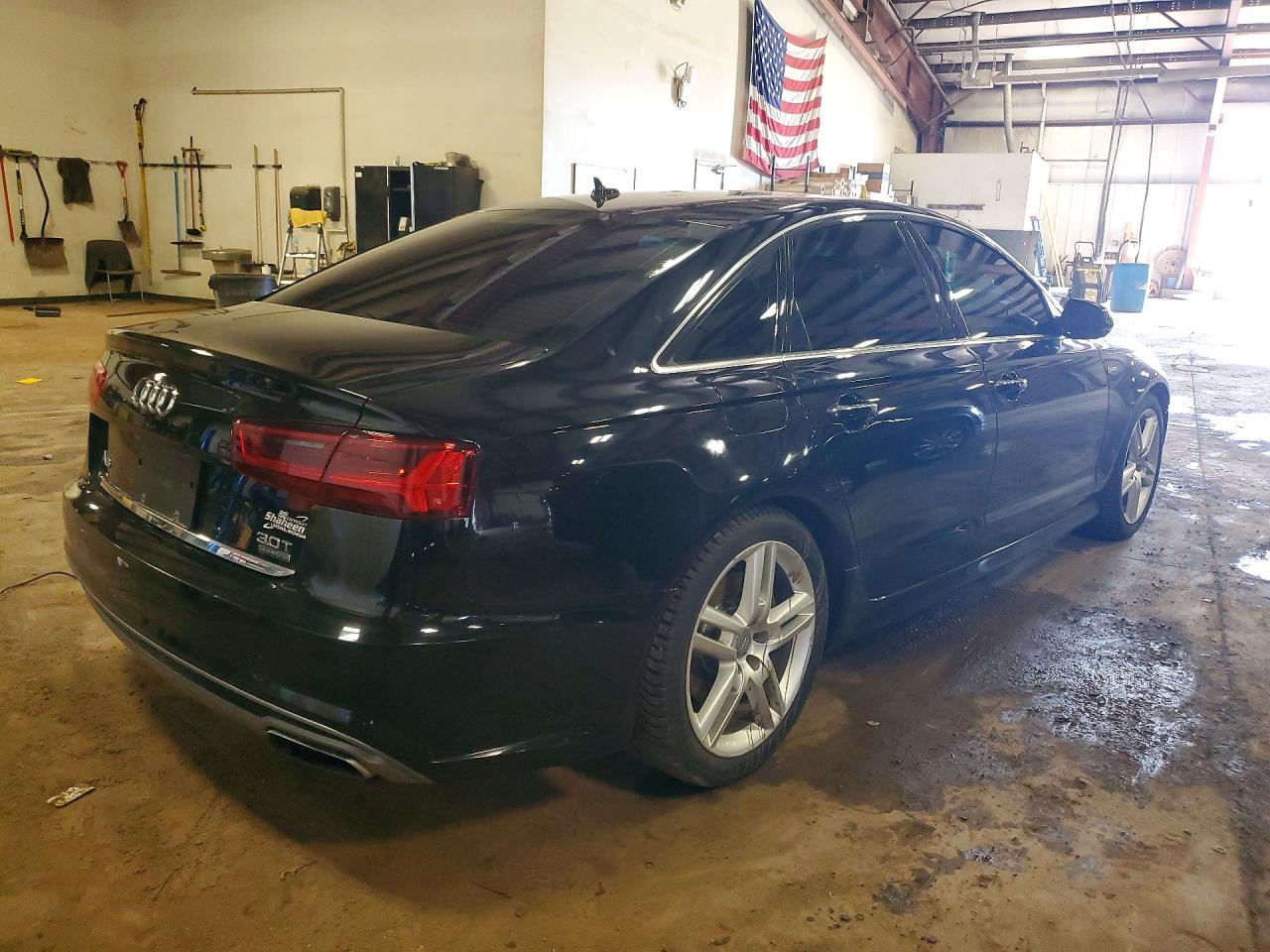 2016 Audi A6 Prestige Черный vin: WAUHGAFC2GN016524