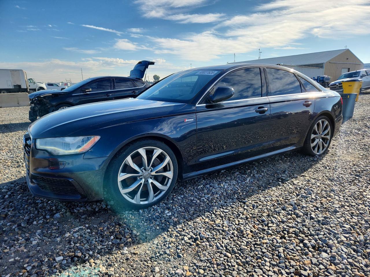 2012 Audi A6 Prestige Blue vin: WAUHGAFC3CN068240