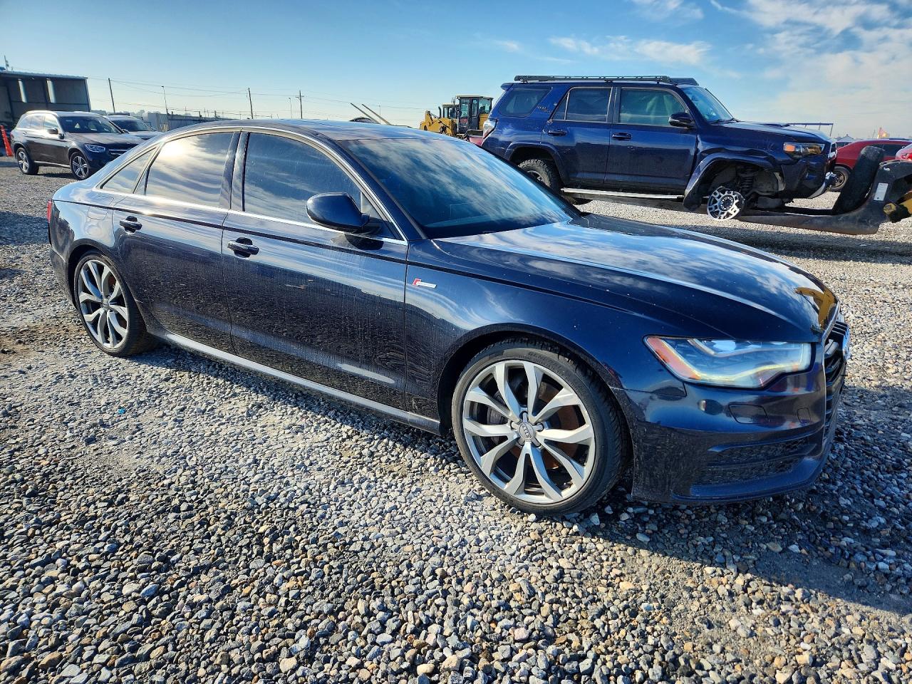 2012 Audi A6 Prestige Blue vin: WAUHGAFC3CN068240