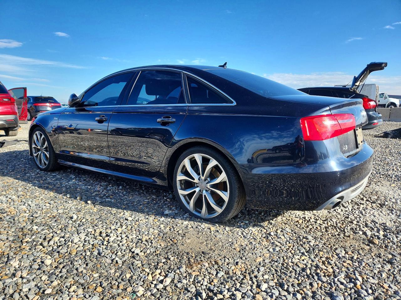 2012 Audi A6 Prestige Blue vin: WAUHGAFC3CN068240