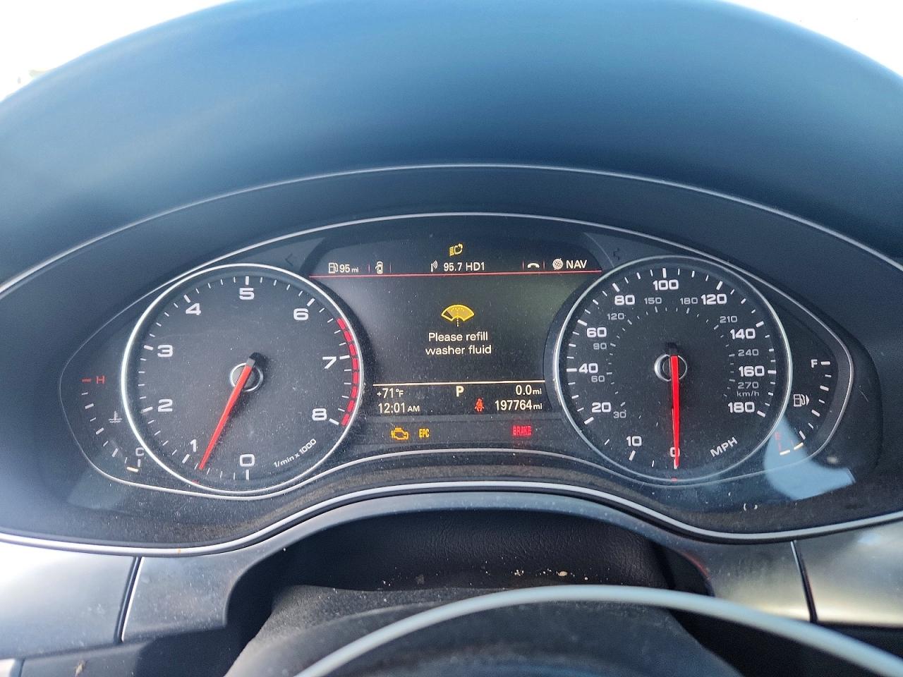 2012 Audi A6 Prestige Blue vin: WAUHGAFC3CN068240