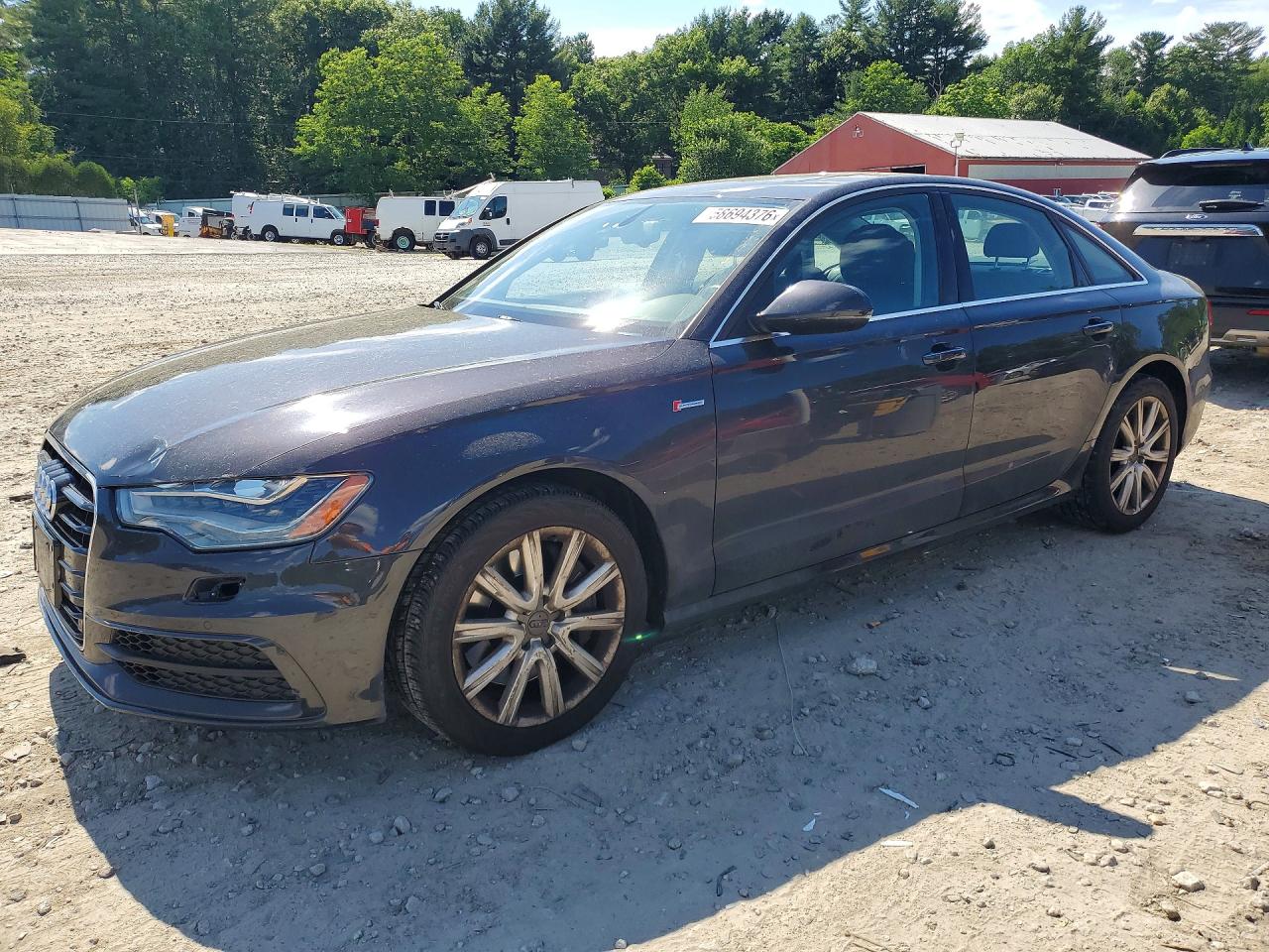 2012 Audi A6 Prestige Black vin: WAUHGAFC3CN130543