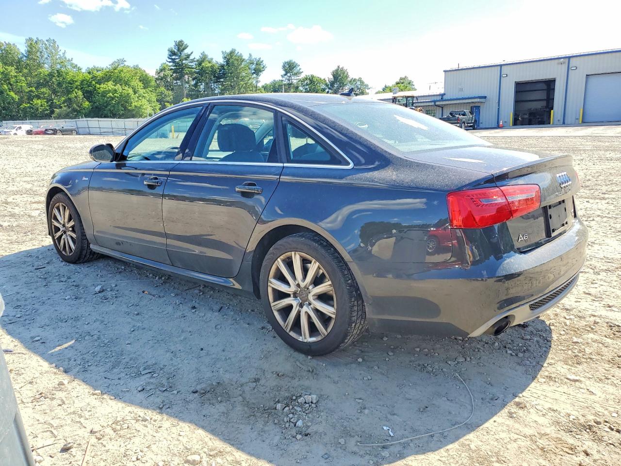 2012 Audi A6 Prestige Black vin: WAUHGAFC3CN130543