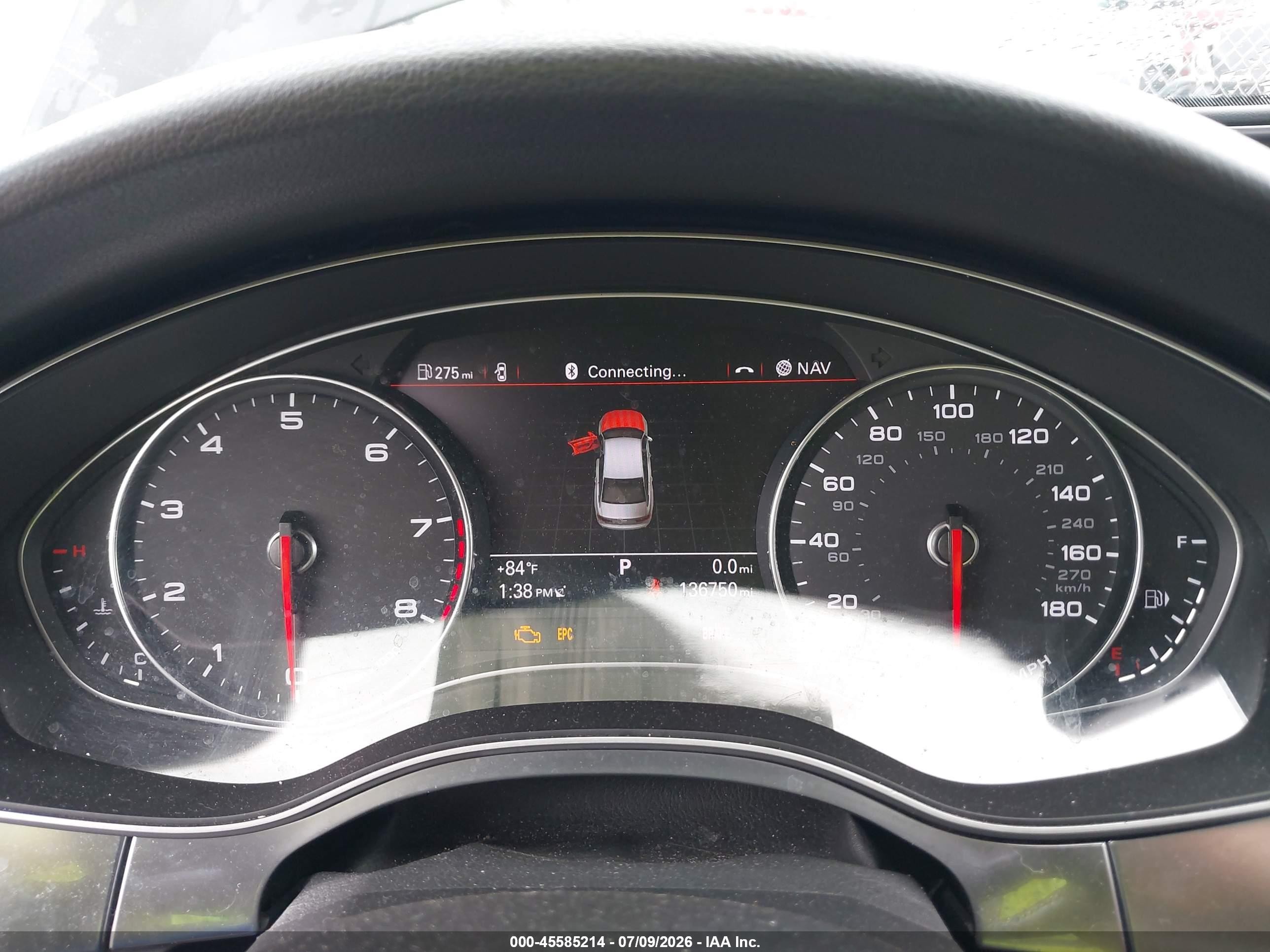 2014 Audi A6 3.0t Premium Plus Черный vin: WAUHGAFC3EN013693