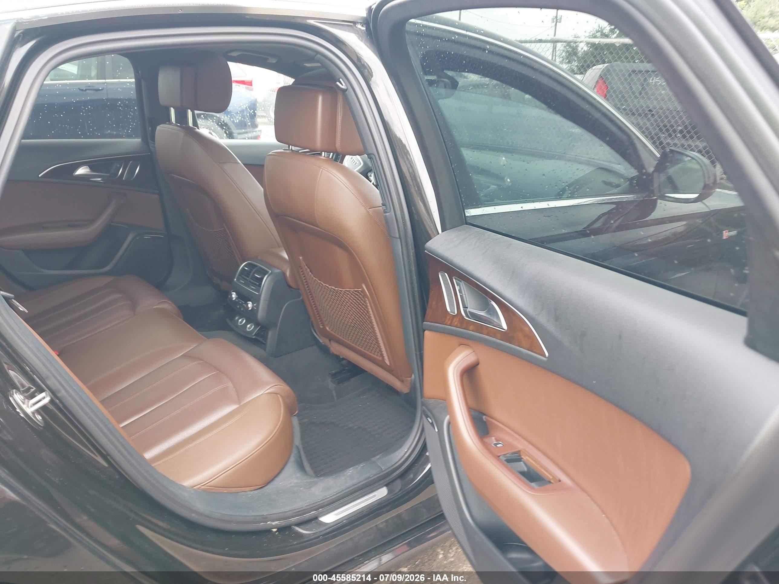 2014 Audi A6 3.0t Premium Plus Черный vin: WAUHGAFC3EN013693