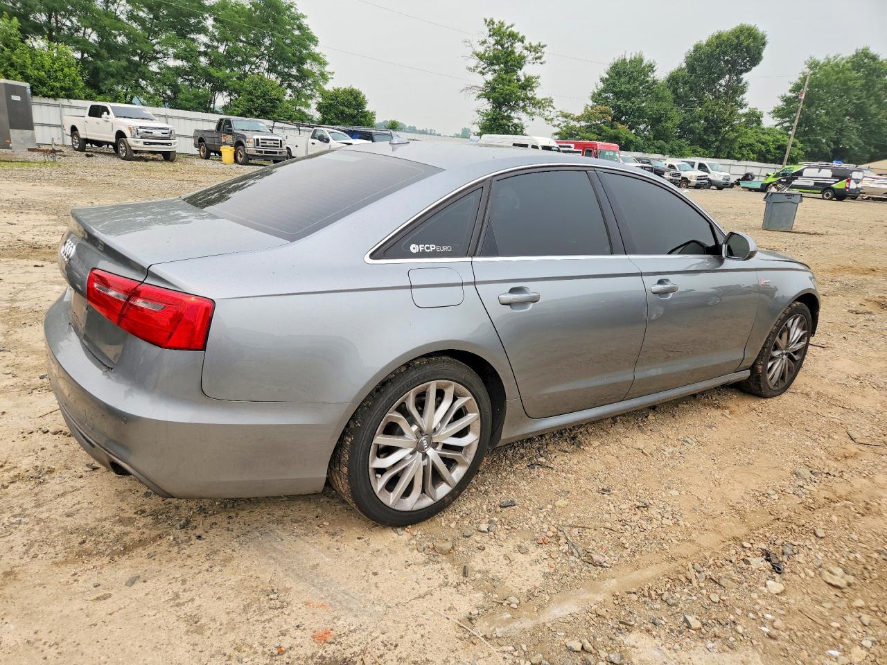 2014 Audi A6 Prestige Gray vin: WAUHGAFC3EN033605