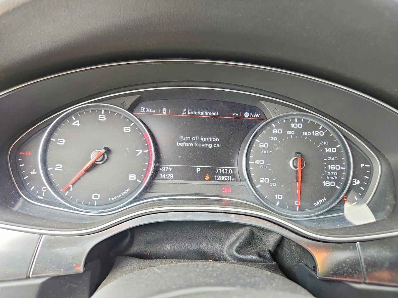 2014 Audi A6 Prestige Gray vin: WAUHGAFC3EN033605