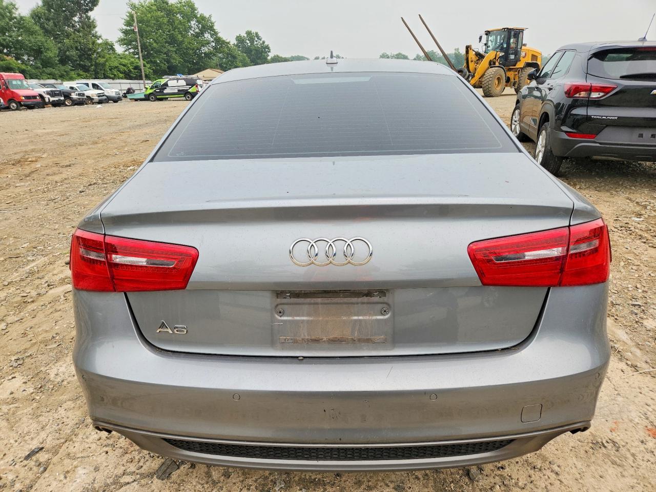 2014 Audi A6 Prestige Gray vin: WAUHGAFC3EN033605