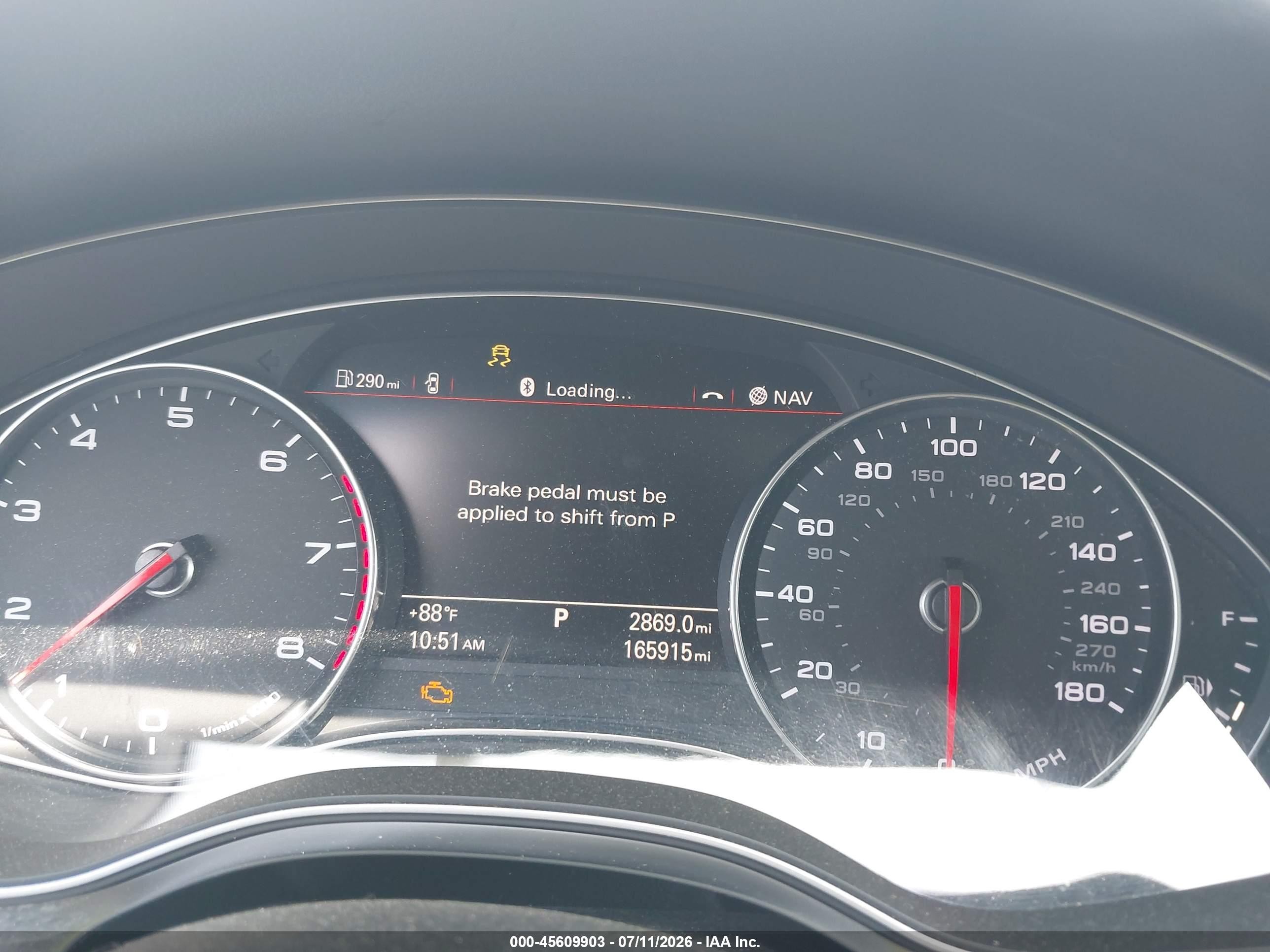 2014 Audi A6 3.0t Premium Plus Black vin: WAUHGAFC3EN051537