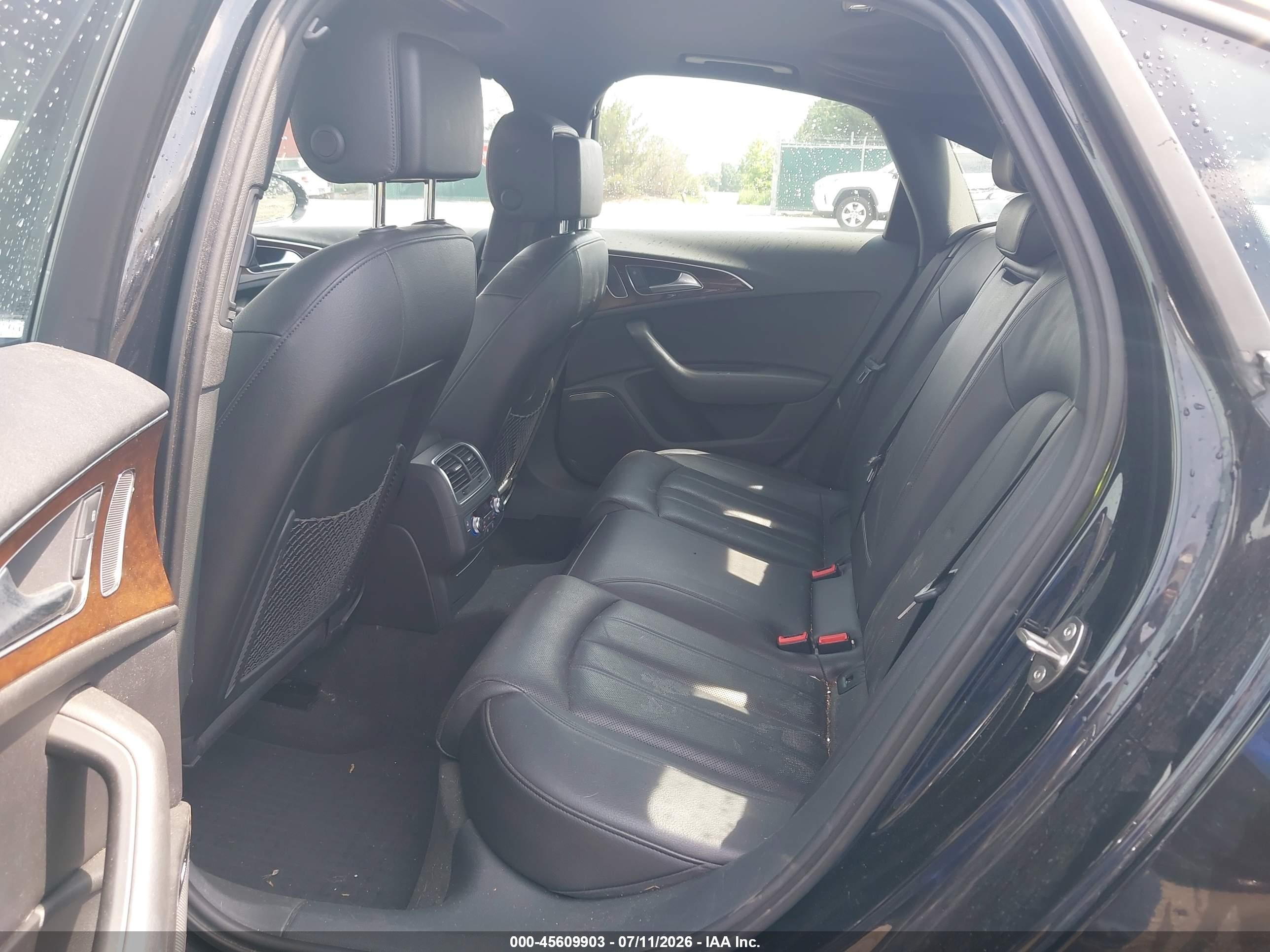 2014 Audi A6 3.0t Premium Plus Black vin: WAUHGAFC3EN051537