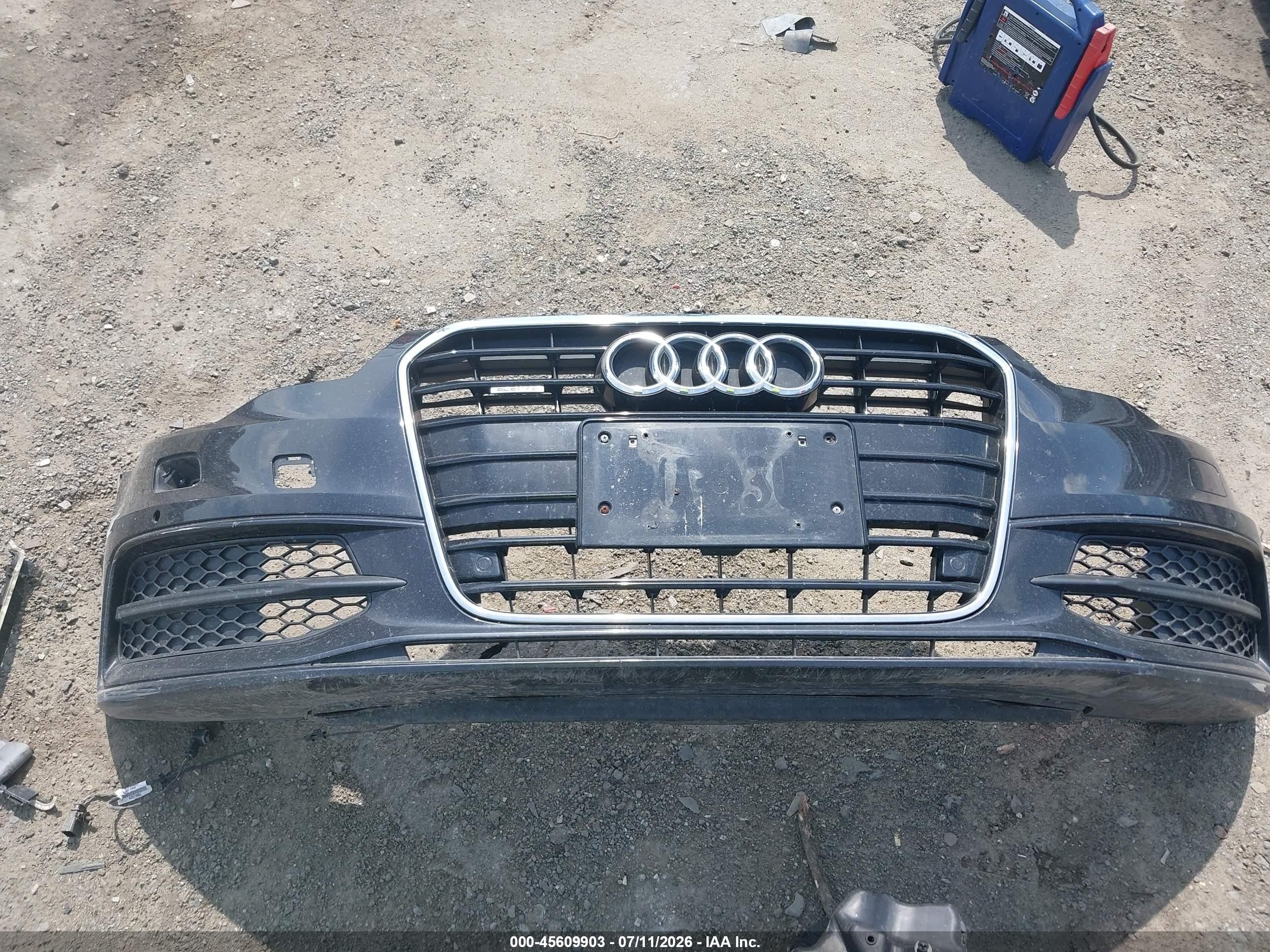 2014 Audi A6 3.0t Premium Plus Black vin: WAUHGAFC3EN051537