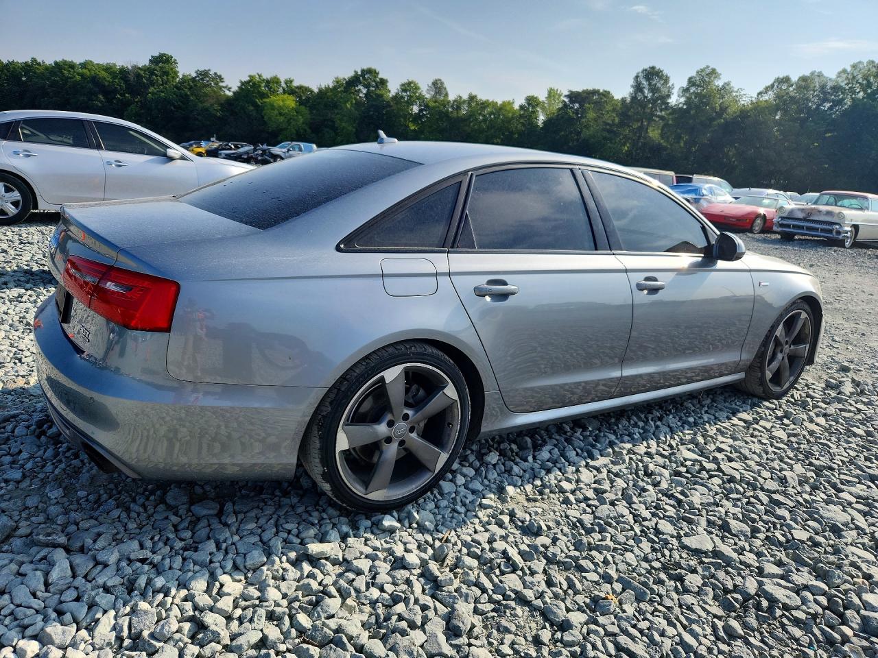 2014 Audi A6 Prestige Silver vin: WAUHGAFC3EN054163