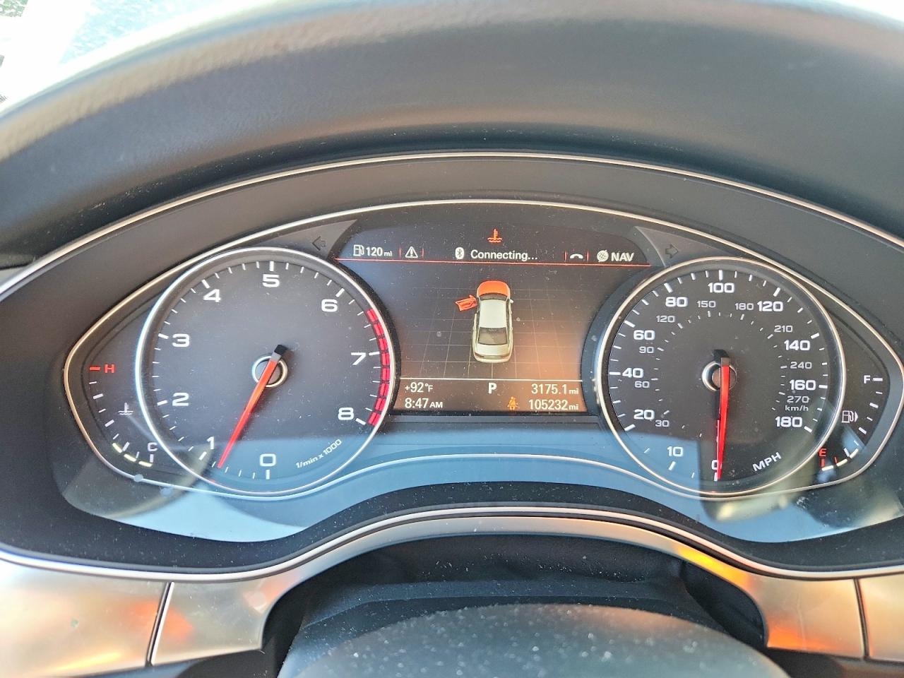 2014 Audi A6 Prestige Silver vin: WAUHGAFC3EN054163