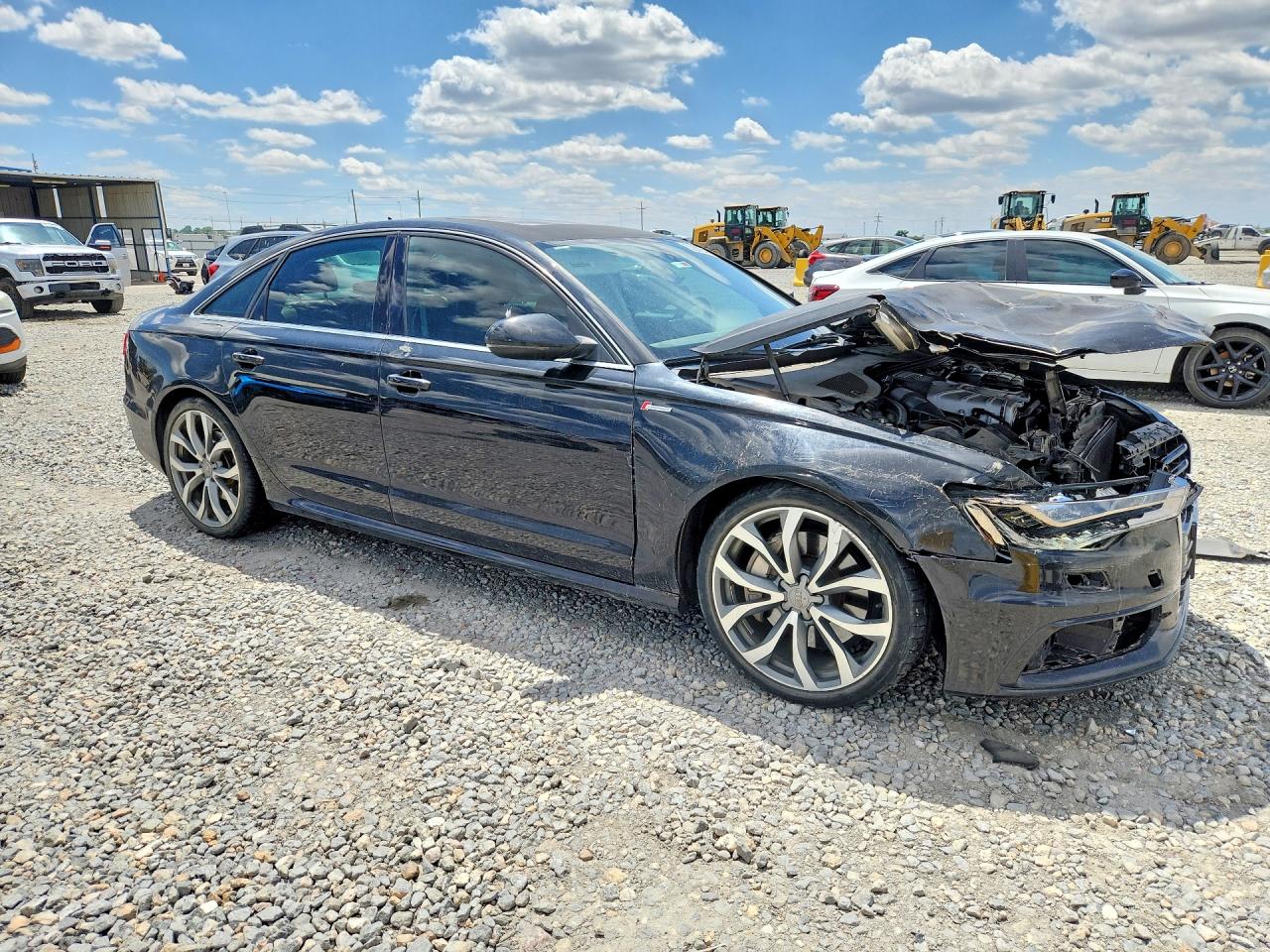 2014 Audi A6 Prestige Black vin: WAUHGAFC3EN122784