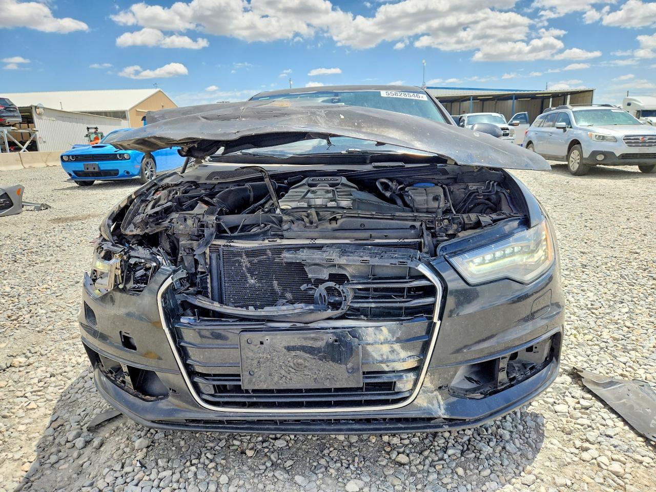 2014 Audi A6 Prestige Black vin: WAUHGAFC3EN122784