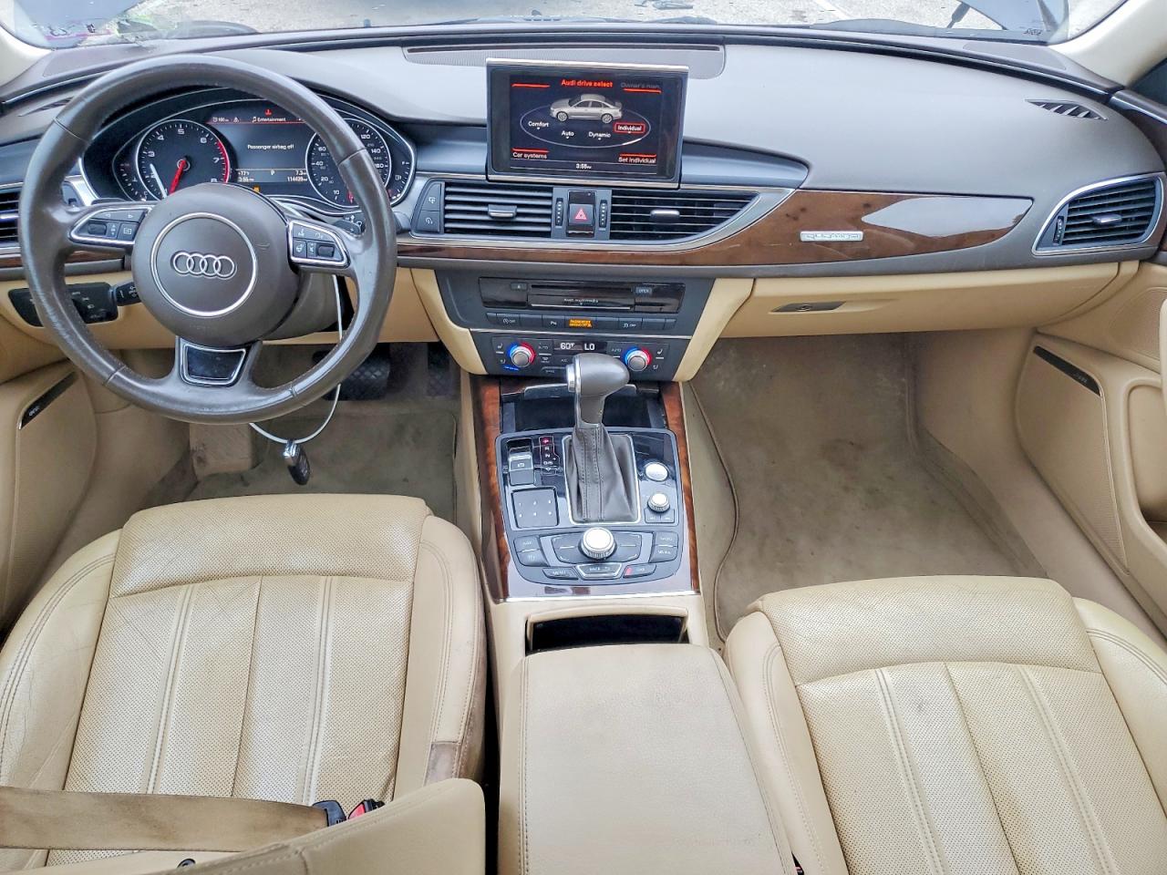 2014 Audi A6 Prestige Black vin: WAUHGAFC3EN138158