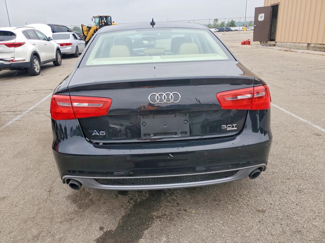 2014 Audi A6 Prestige Black vin: WAUHGAFC3EN138158
