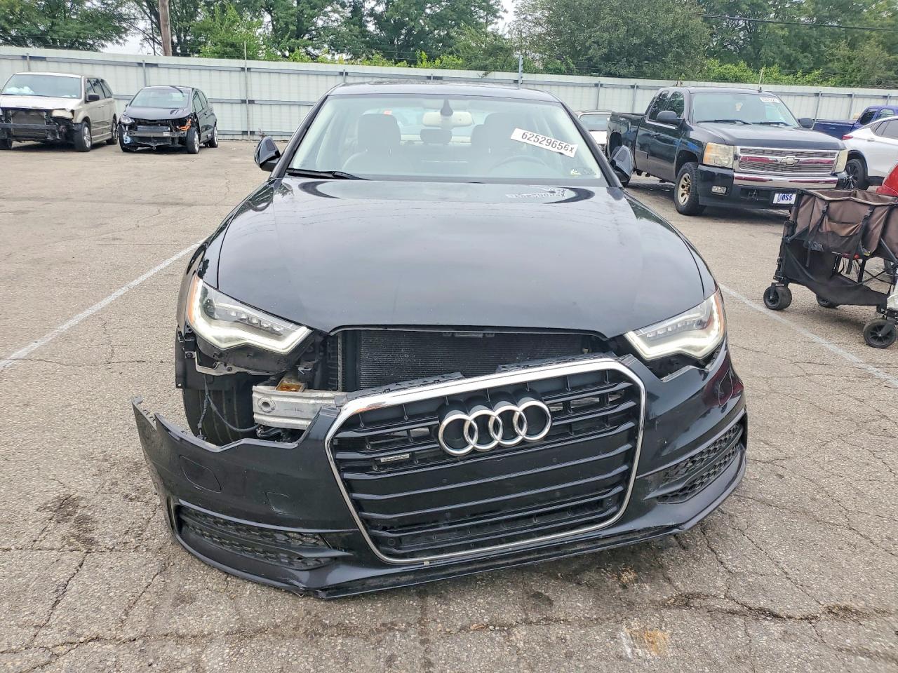 2014 Audi A6 Prestige Black vin: WAUHGAFC3EN138158