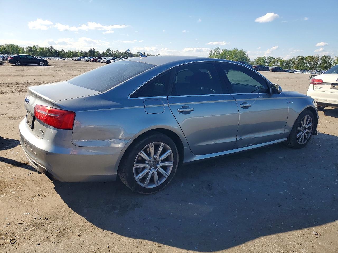 2015 Audi A6 Prestige Gray vin: WAUHGAFC3FN020807