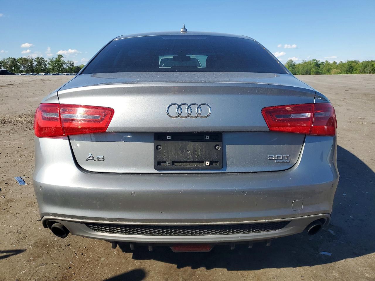 2015 Audi A6 Prestige Gray vin: WAUHGAFC3FN020807