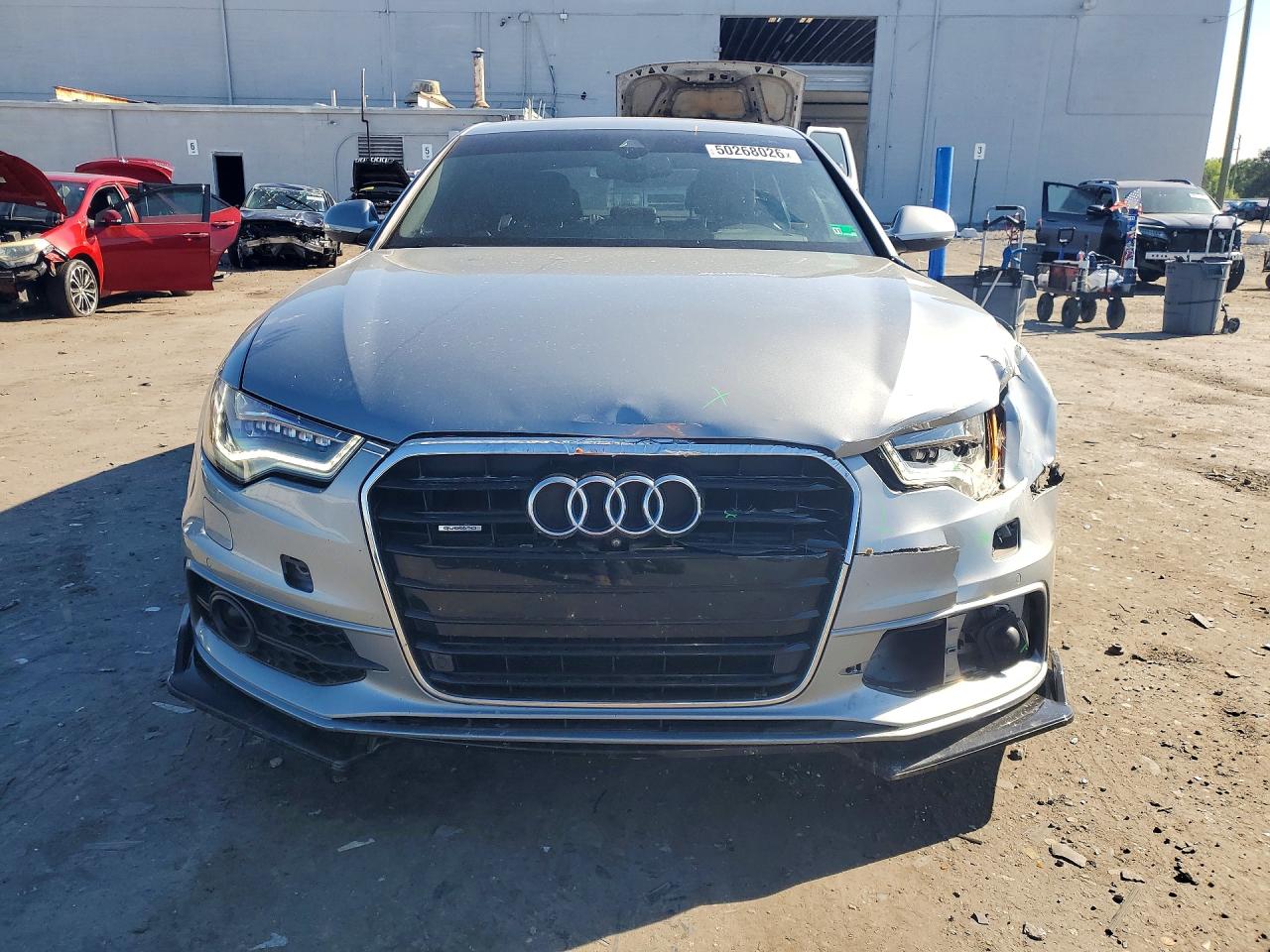 2015 Audi A6 Prestige Gray vin: WAUHGAFC3FN020807