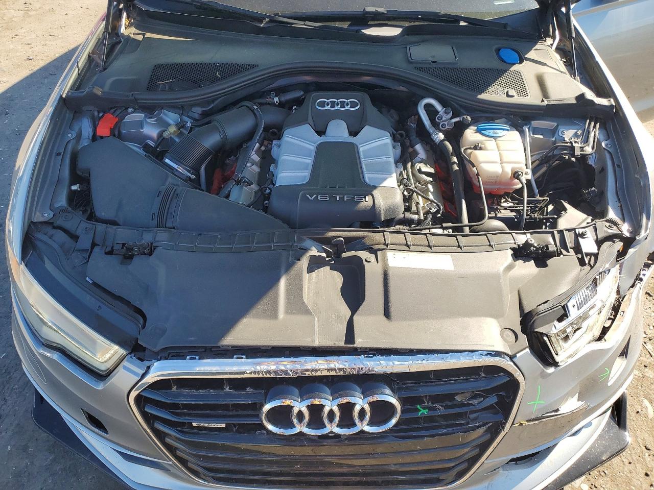 2015 Audi A6 Prestige Gray vin: WAUHGAFC3FN020807
