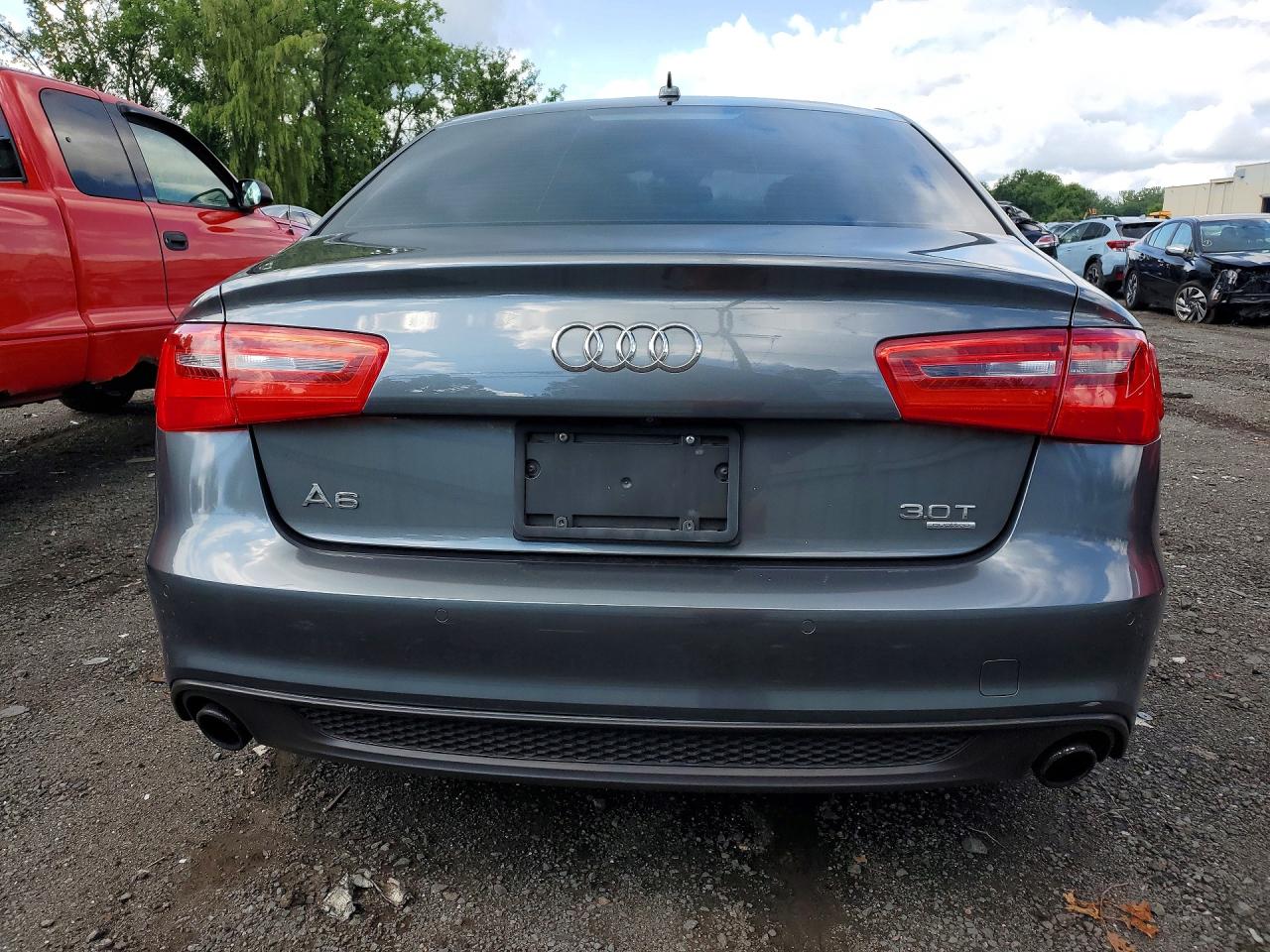 2015 Audi A6 Prestige Gray vin: WAUHGAFC3FN024646