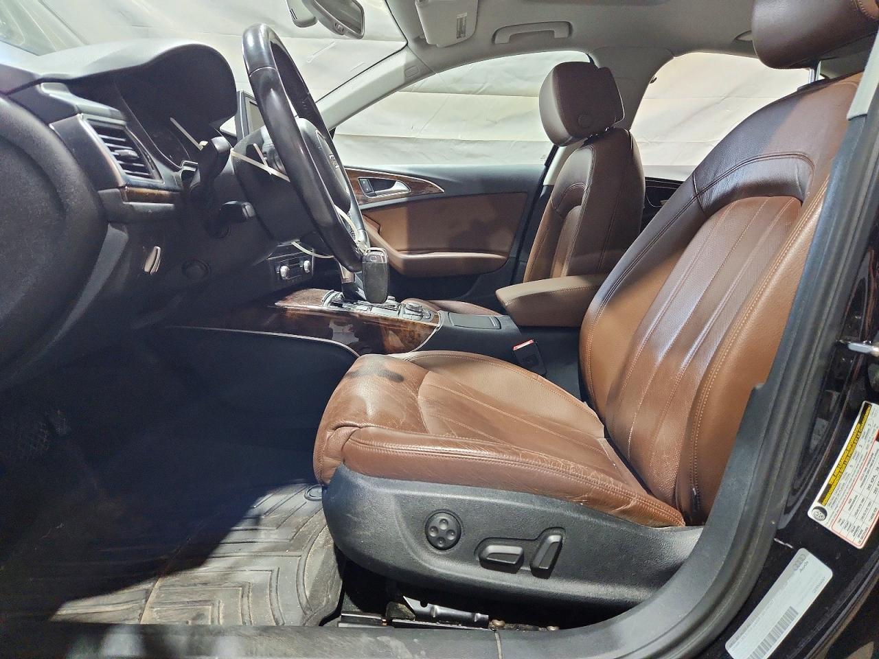 2012 Audi A6 Prestige Черный vin: WAUHGAFC4CN076105