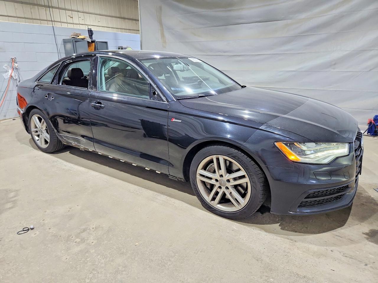 2012 Audi A6 Prestige Черный vin: WAUHGAFC4CN076105
