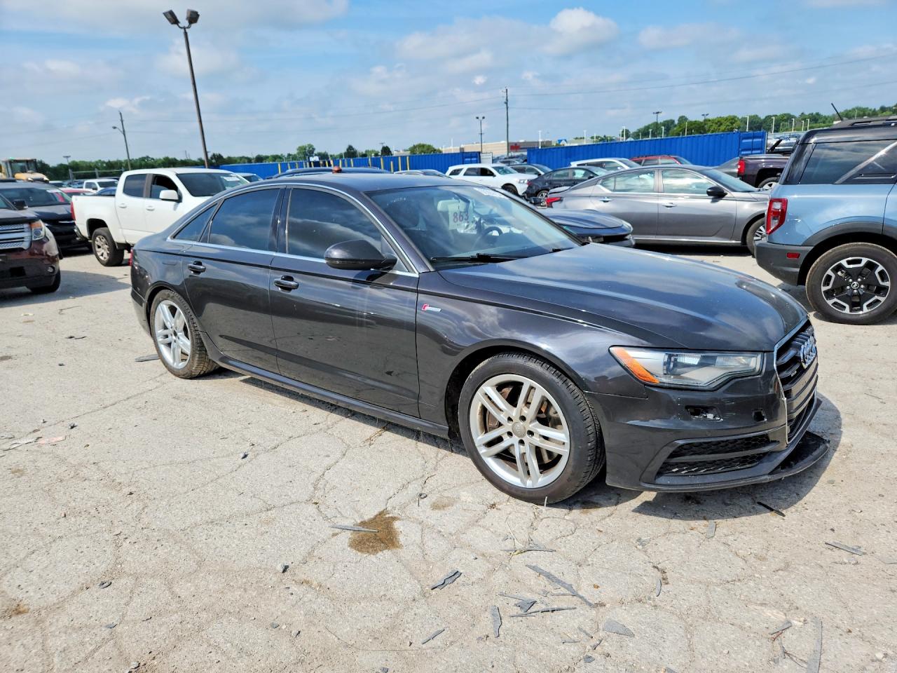 2012 Audi A6 Prestige Black vin: WAUHGAFC4CN100340