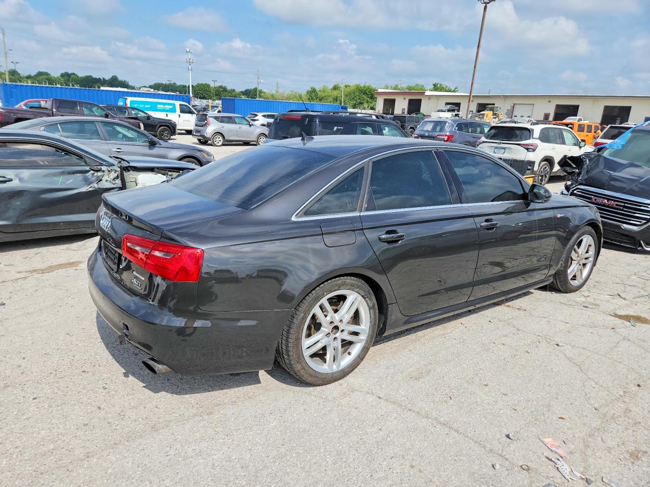 2012 Audi A6 Prestige Black vin: WAUHGAFC4CN100340