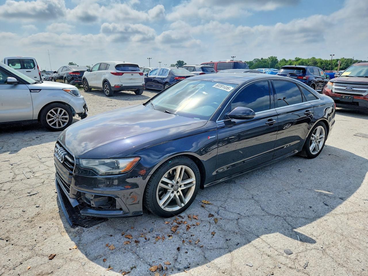 2012 Audi A6 Prestige Black vin: WAUHGAFC4CN100340