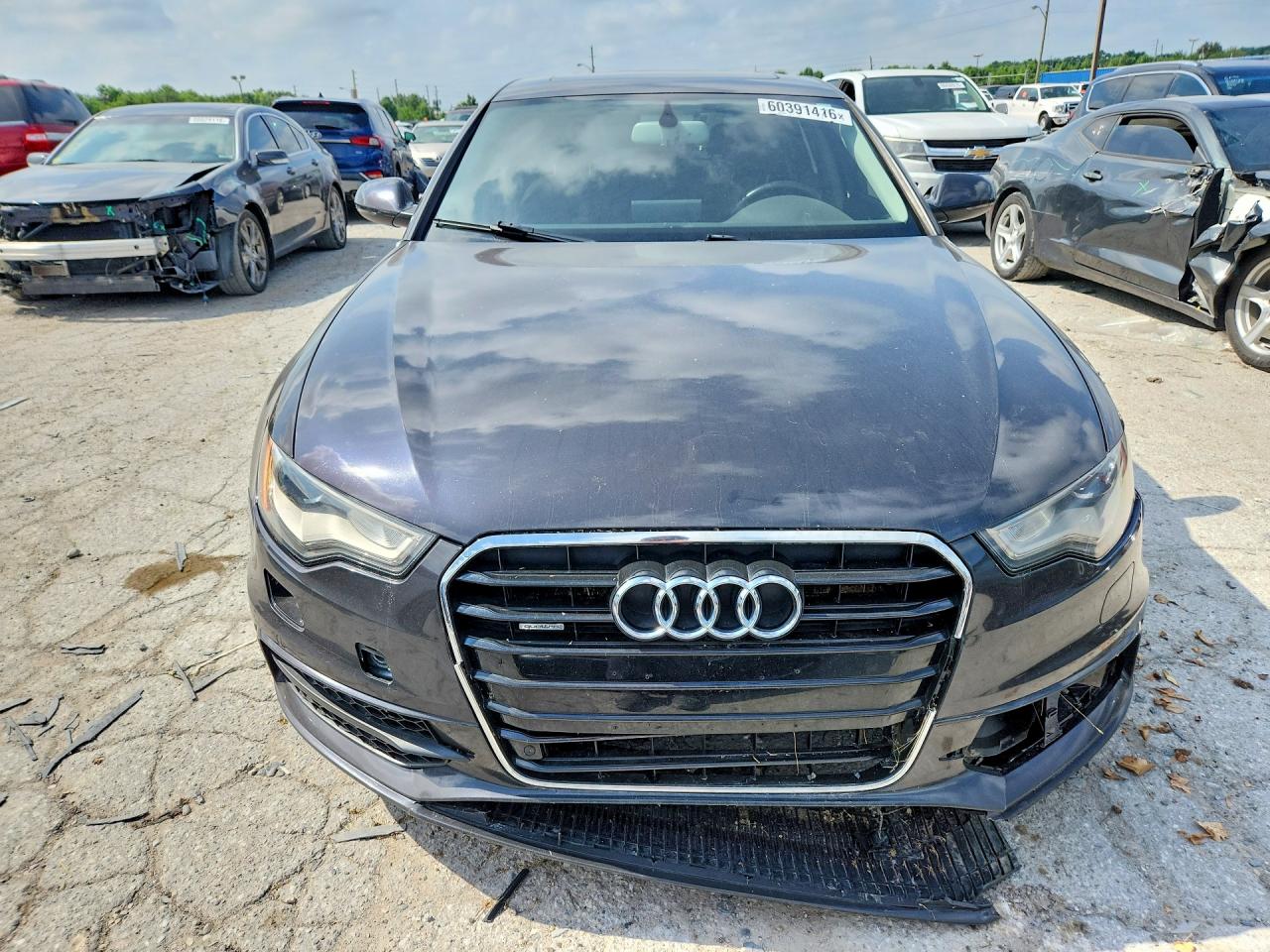 2012 Audi A6 Prestige Black vin: WAUHGAFC4CN100340