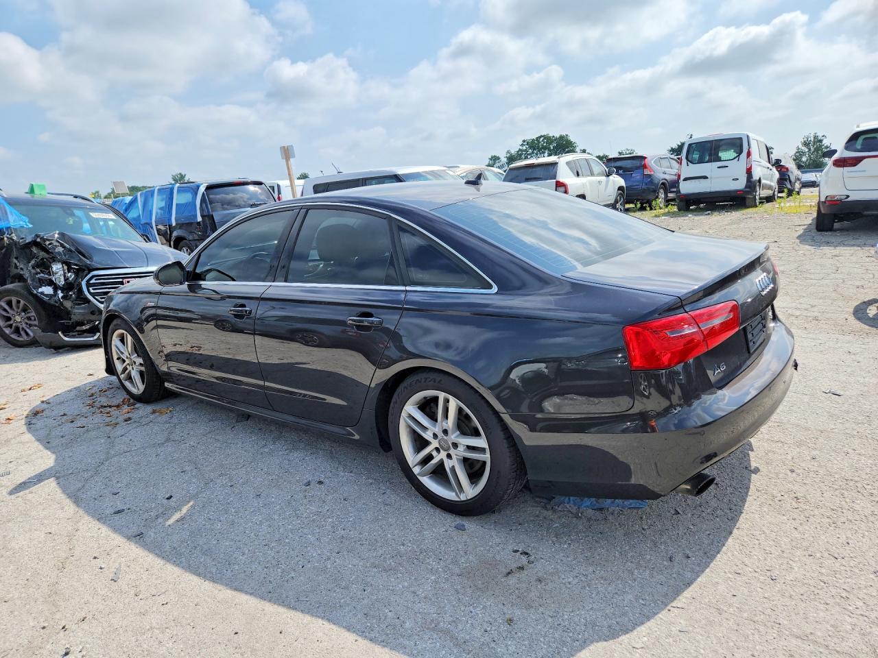 2012 Audi A6 Prestige Black vin: WAUHGAFC4CN100340