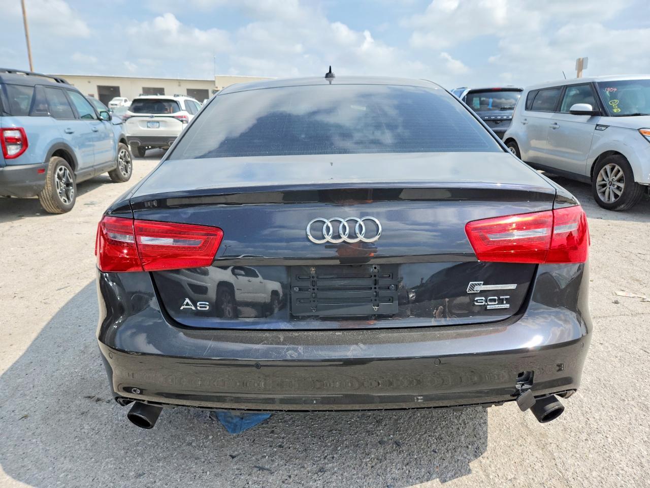 2012 Audi A6 Prestige Black vin: WAUHGAFC4CN100340