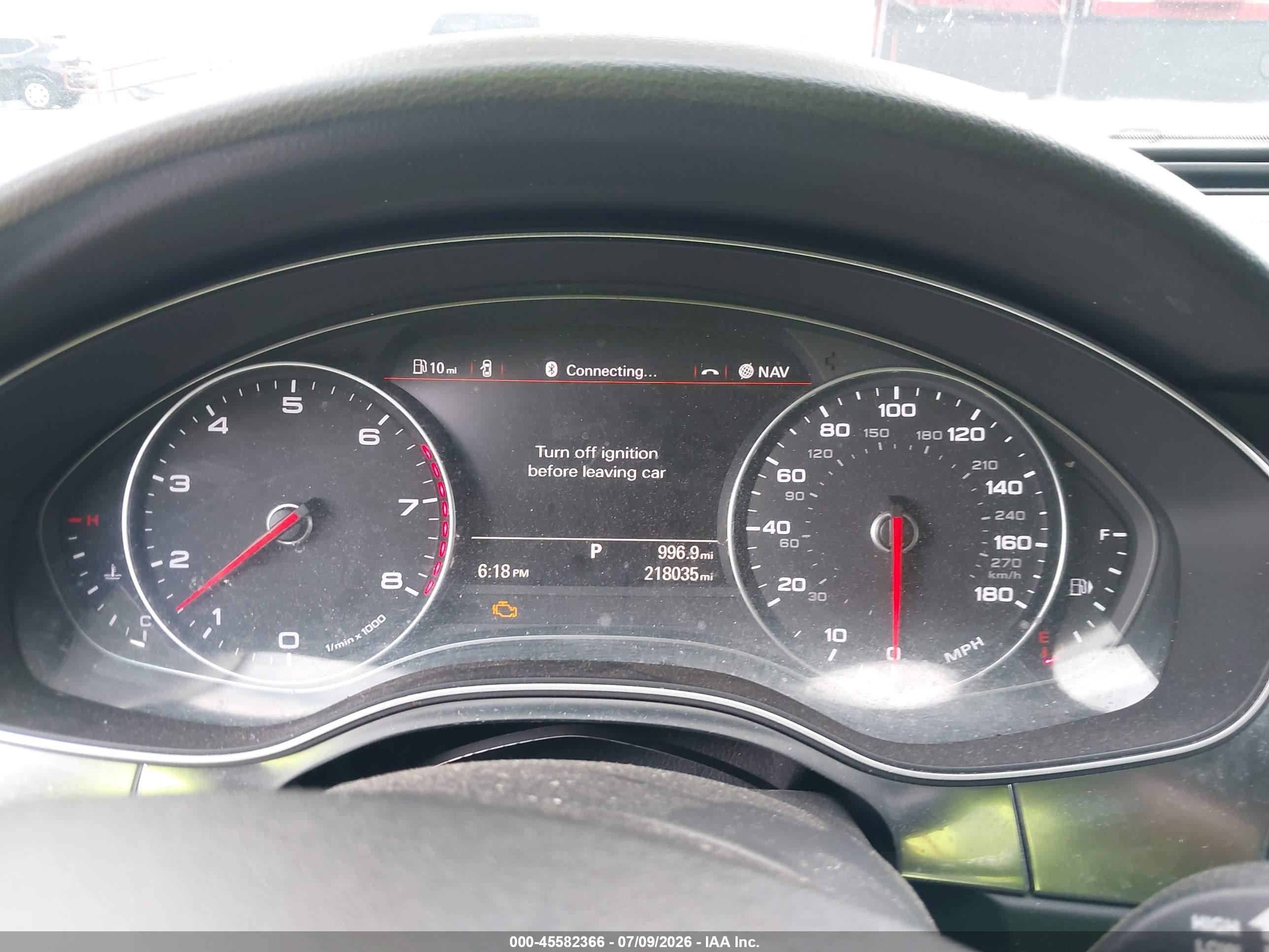 2013 Audi A6 3.0t Premium Черный vin: WAUHGAFC4DN020814