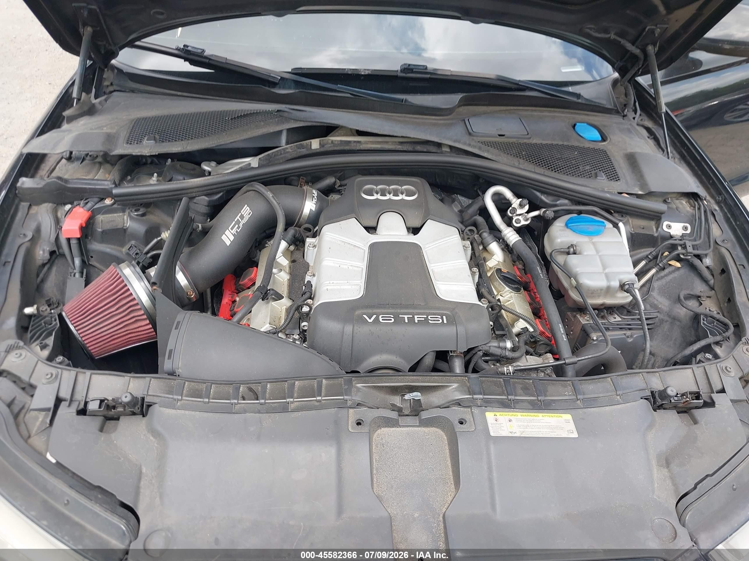 2013 Audi A6 3.0t Premium Черный vin: WAUHGAFC4DN020814