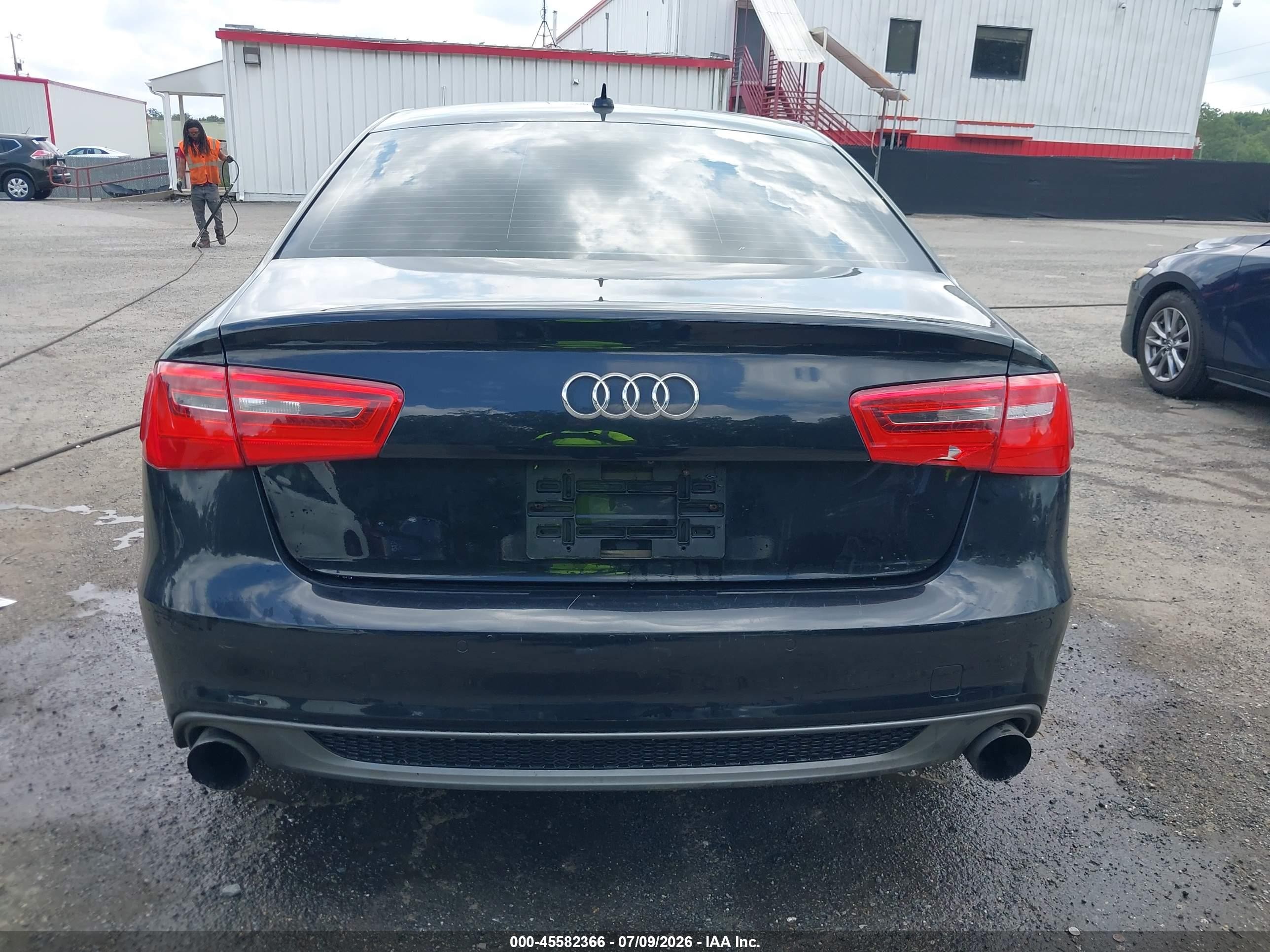 2013 Audi A6 3.0t Premium Черный vin: WAUHGAFC4DN020814