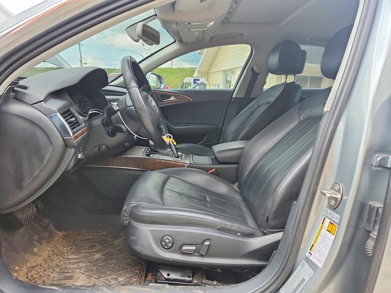 2013 Audi A6 Prestige Серый vin: WAUHGAFC4DN039797