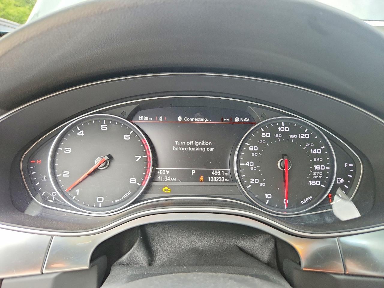 2013 Audi A6 Prestige Серый vin: WAUHGAFC4DN039797