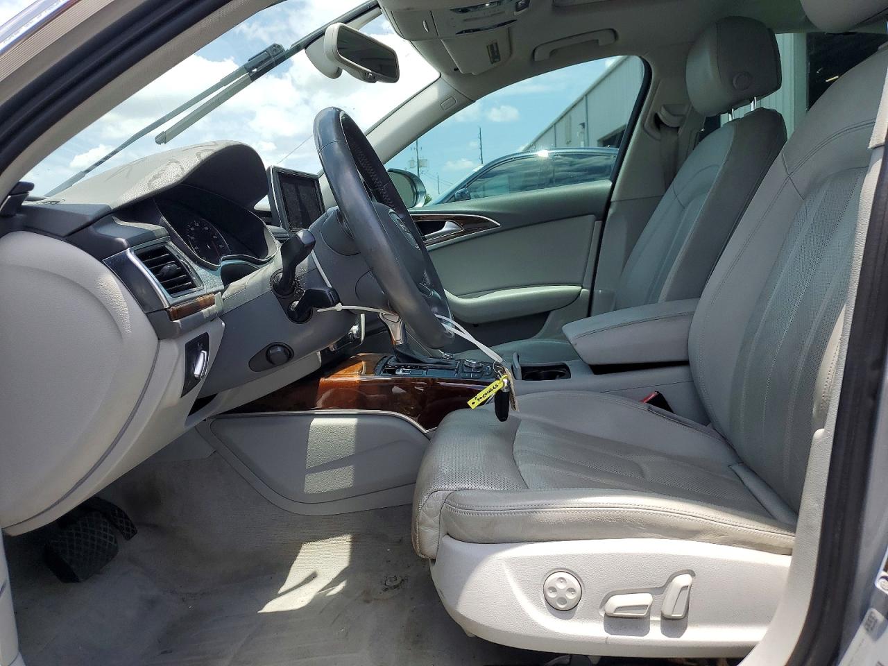2013 Audi A6 Prestige Silver vin: WAUHGAFC4DN041968